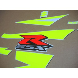 SUZUKI GSX-R 600 K4 FLUOR YEAR 2004-2005 ADESIVI (Prodotto compatibile)