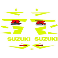 SUZUKI GSX-R 600 K4 FLUOR YEAR 2004-2005 ADESIVI (Prodotto compatibile)