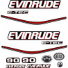 Evinrude 9.9HP Two Boat DECALS (Compatible Product)