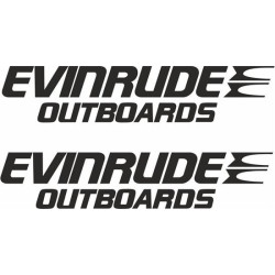 Evinrude Boat AUFKLEBER  (Kompatibles Produkt)
