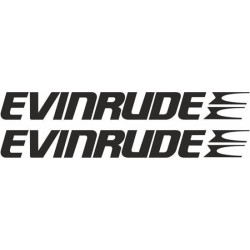 Evinrude Boat AUFKLEBER  (Kompatibles Produkt)