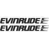 Evinrude Boat ADESIVOS  (Produto compatível)