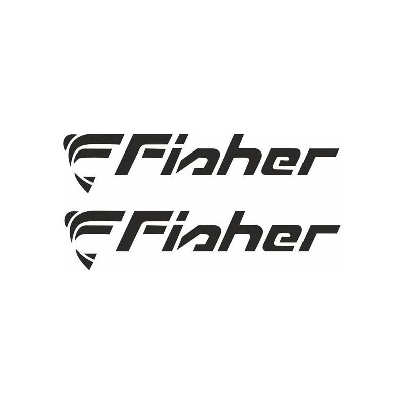 Fisher Boat AUTOCOLLANT  (Produit compatible)