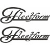 Fleetform Boat Adhesivo (Producto compatible)