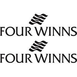 Four Winns Boat Adhesivo (Producto compatible)