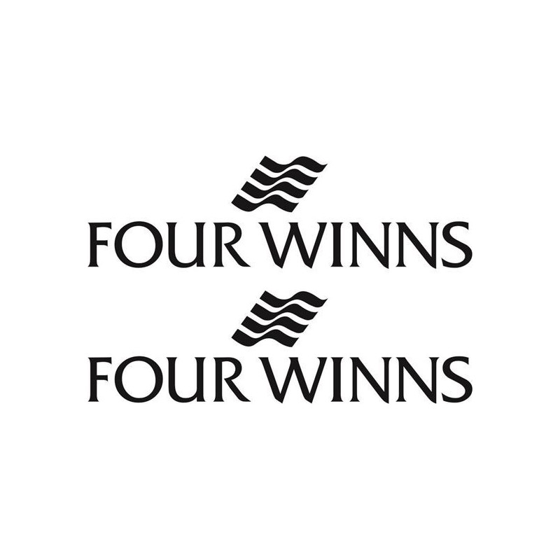 Four Winns Boat Adhesivo (Producto compatible)