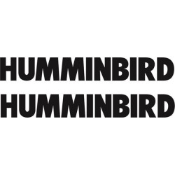 Humminbird Boat ADESIVI  (Prodotto compatibile)