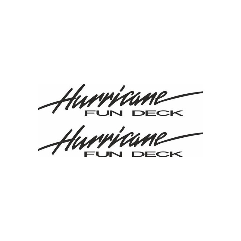Hurricane Boat ADESIVOS  (Produto compatível)
