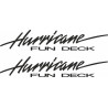 Hurricane Boat ADESIVI  (Prodotto compatibile)