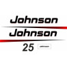 Johnson 25 DECALS (Compatible Product)