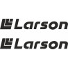 Larson Boat Adhesivo (Producto compatible)