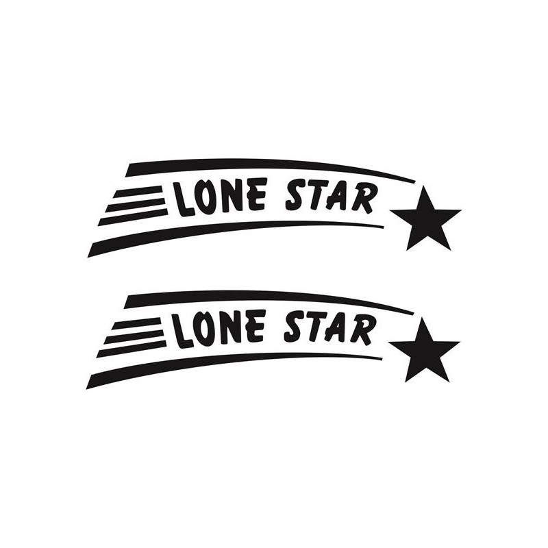 Lone Star Boat Adhesivo (Producto compatible)