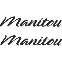Manitou Boat AUFKLEBER  (Kompatibles Produkt)