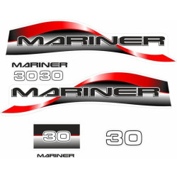 Mariner 30 Boat Adhesivo (Producto compatible)