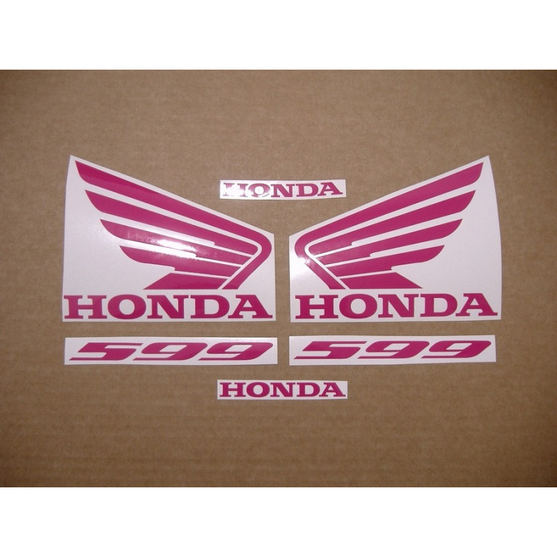 HONDA HORNET 599 Stickers (Produto compatível)