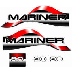 Mariner 90 replacement Engine Boat AUTOCOLLANT  (Produit compatible)