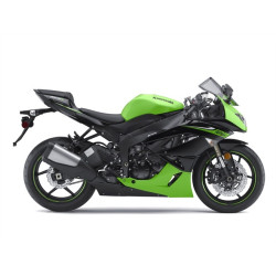KAWASAKI ZX-6R YEAR 2010 green autocollant (Kompatibles Produkt)