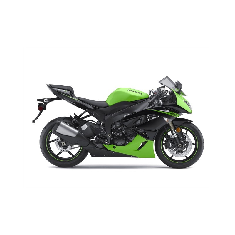 KAWASAKI ZX-6R YEAR 2010 green stickers (Compatible Product)