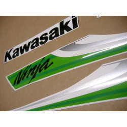 KAWASAKI ZX-6R YEAR 2010 green stickers (Compatible Product)