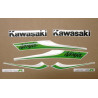 KAWASAKI ZX-6R YEAR 2010 green stickers (Compatible Product)