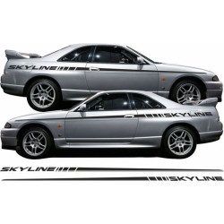 Nissan Skyline R33 side Graphics AUFKLEBER (Kompatibles Produkt)
