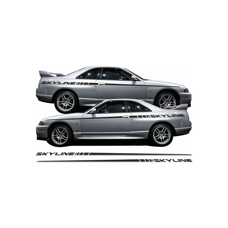 Nissan Skyline R33 side Graphics AUFKLEBER (Kompatibles Produkt)