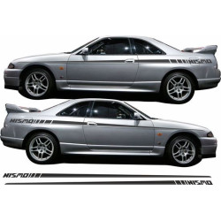 Nissan Skyline R33 side Graphics STICKER (Compatible Product)