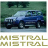 Nissan Mistral Side Graphics ADESIVOS (Produto compatível)