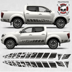 Nissan Navara N-Guard 2016 side Graphics AUTOCOLLANT (Produit compatible)