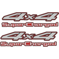Nissan Navara Frontier 1998 - 2004 4x4 Supercharged STICKER (Compatible Product)