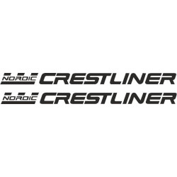 Nordic Crestliner Boat ADESIVI  (Prodotto compatibile)
