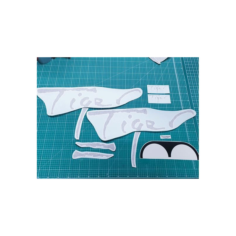 TRIUMPH TIGER 900 YEAR 1993-1998 DECALS (Compatible Product)