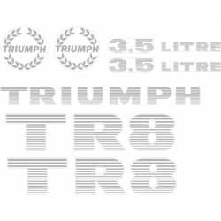 Triumph TR8 Adhesivos (Producto compatible)