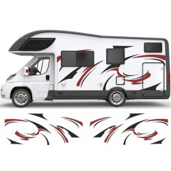 Wave Flash Camper panel Adhesivo (Producto compatible)