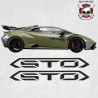 lamborghini Huracan side stripes STICKER (Compatible Product)