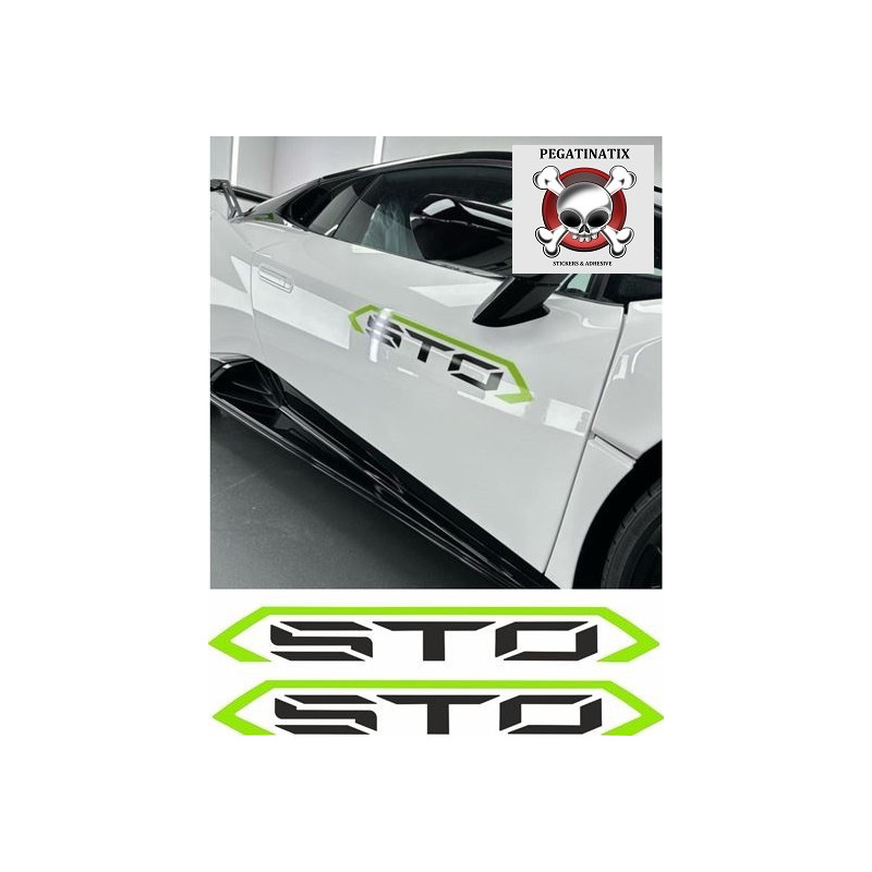 lamborghini Huracan side stripes STICKER (Compatible Product)
