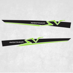 Aventador Super Veloce side stripes ADHESIVO (Producto compatible)