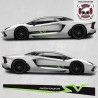Aventador Super Veloce side stripes ADESIVI (Prodotto compatibile)