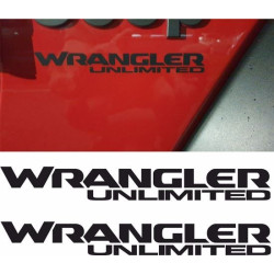 JEEP Wrangler Unlimited ADHESIVOS X2 (Producto compatible)
