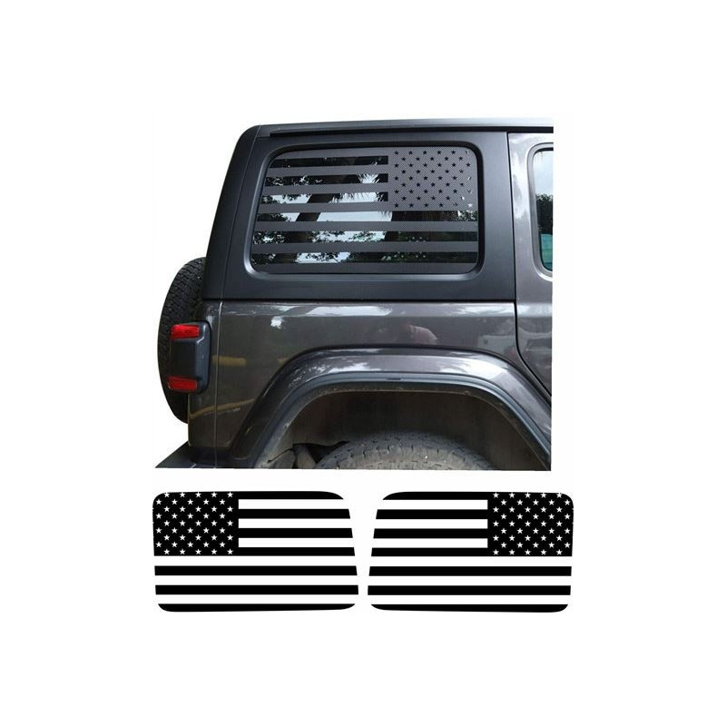 Jeep Wrangler 2018 - 2023 ADESIVOS X2 (Produto compatível)