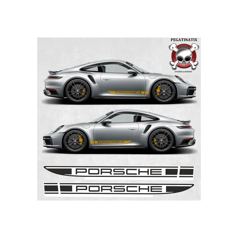 PORSCHE 992 Stripes AUTOCOLLANT (Produit compatible)