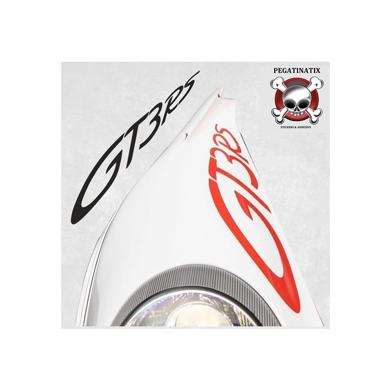 PORSCHE 997 GT3 RS side Stripes DECALS (Compatible Product)