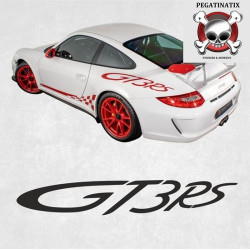 PORSCHE 997 GT3 RS side Stripes DECALS (Compatible Product)