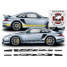 PORSCHE 997 GT2 RS side Stripes ADESIVOS (Produto compatível)