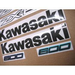 ADHESIVO KIT KAWASAKI ZX-6R 2010-2014 BLACK/CHAMELEON (Producto compatible)