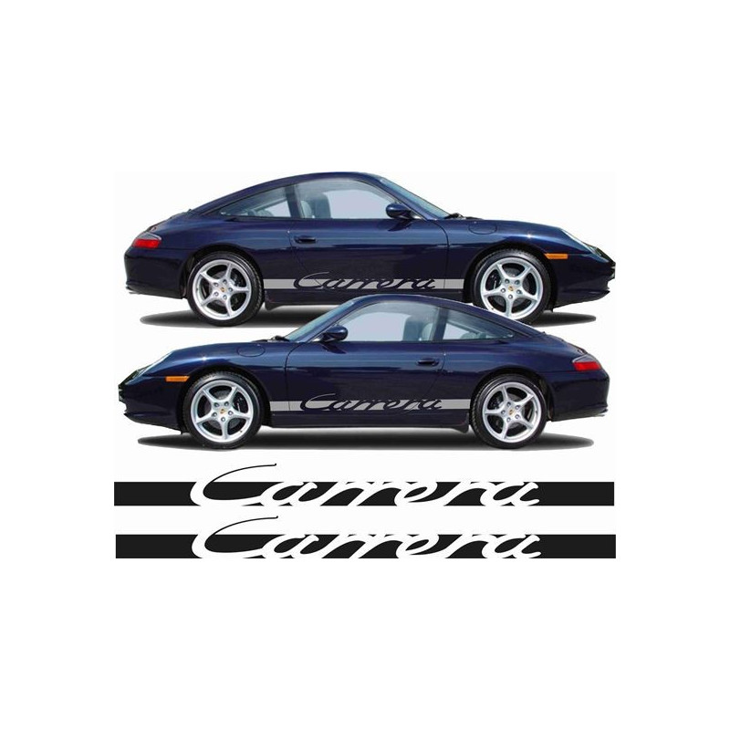 PORSCHE 997 carrera side Stripes AUTOCOLLANT (Produit compatible)