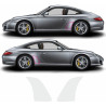 PORSCHE 997 / 997 GT3 AUTOCOLLANT (Produit compatible)