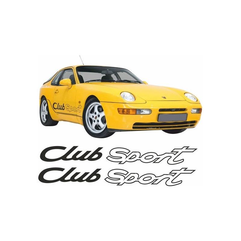 PORSCHE 968 side Stripes AUTOCOLLANT (Produit compatible)