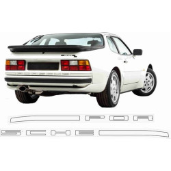 PORSCHE 944 / 924 side Stripes DECALS (Compatible Product)