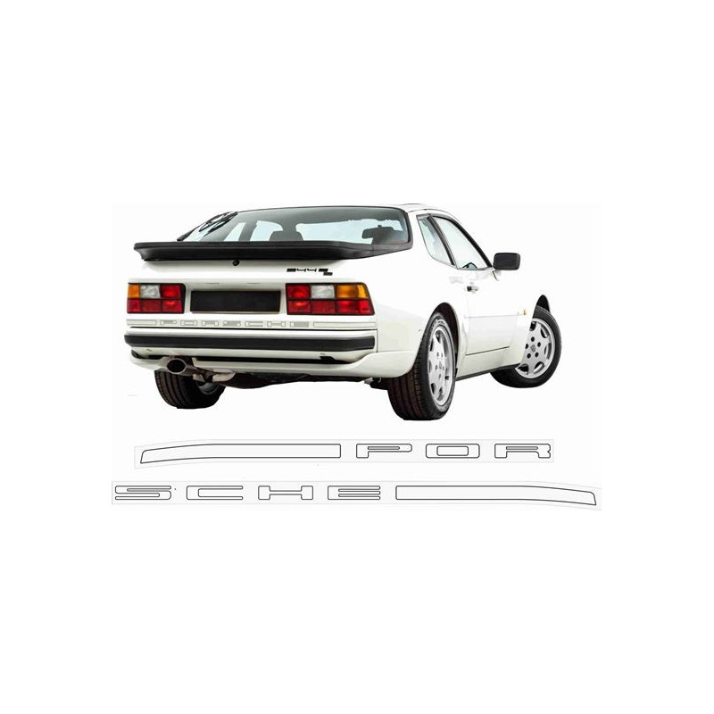 PORSCHE 944 / 924 side Stripes ADESIVOS (Produto compatível)